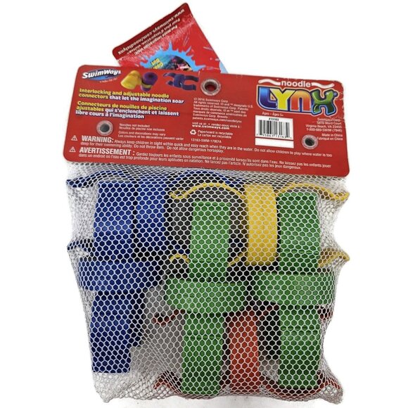 New SwimWays Noodle Lynx 6 Pieces Interlocking and Adjustable Connectors - Picture 3 of 4